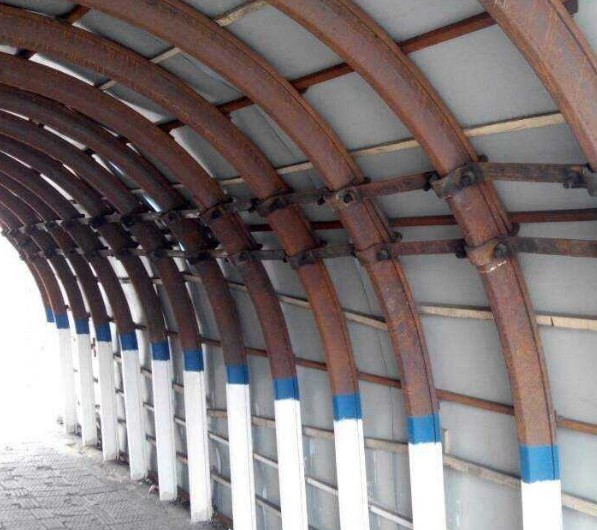 矿用U型钢支架支护措施