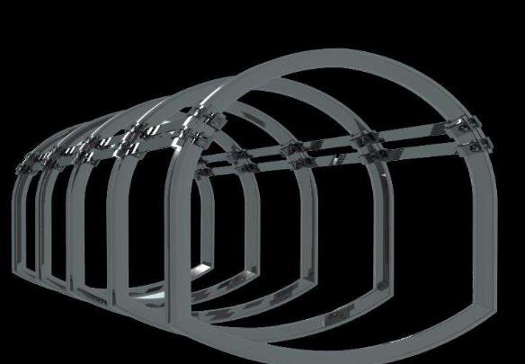 U36型U型钢支架 U36型U型钢支架